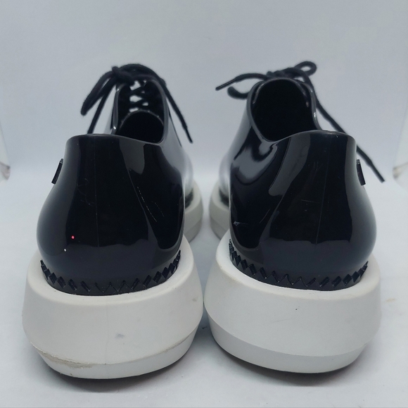 Melissa Vitorino Campos Grunge Lace Up Platform Oxford Shoes Women's Size 8 - Picture 6 of 16